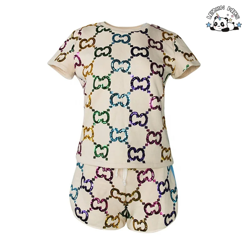 LEZONKIDS - 2020 Children Clothing Lavender Ruffles Sleeves Layered Dresses for Girls
